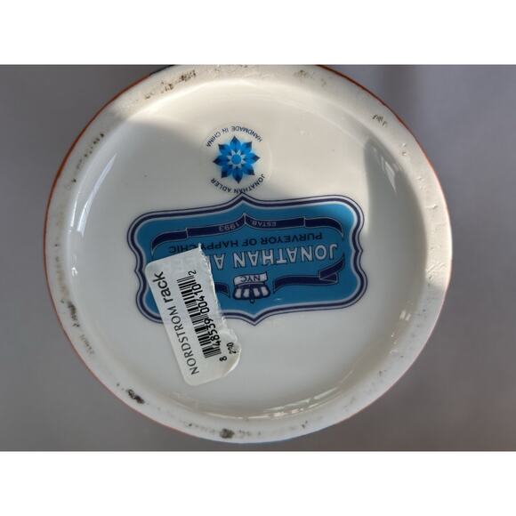 Retired Jonathan Adler Carnaby Calories Canister Ceramic Storage Container - Picture 8 of 8